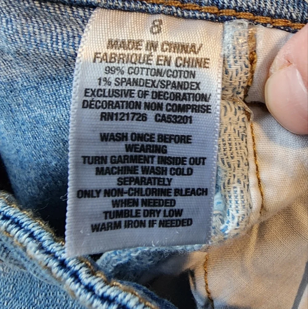 AEROPOSTALE Distressed Denim Shorts - Picture 4 of 6